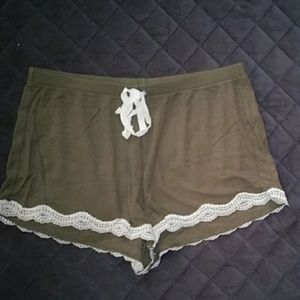 Aerie pajama/ lounge shorts, sz XS, Like New